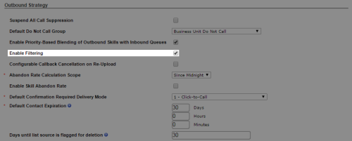 Filter a Calling List